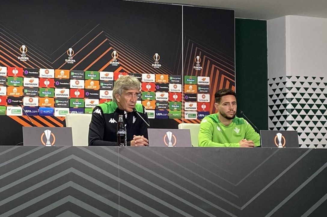 Pellegrini no habla "ni una palabra" del Sevilla FC y alerta al Betis del "error" de dejarse llevar por el marcador de la ida en Rusia