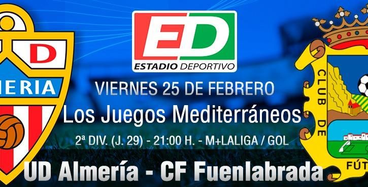 Almería - Fuenlabrada: los indálicos se ven las caras con su particular némesis (previa, horario y posibles alineaciones)