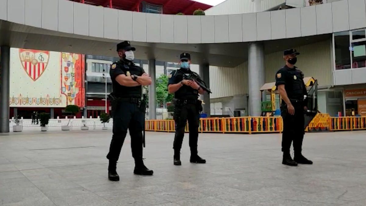 Sevilla blinda su seguridad de cara a El Gran Derbi, declarado de alto riesgo