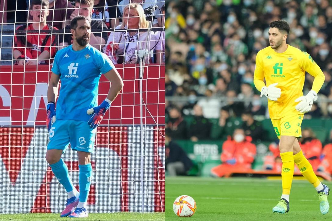 Fin a las rotaciones en la portería del Betis: Bravo o Rui Silva