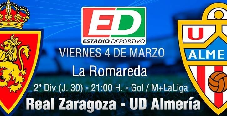 Real Zaragoza - Almería: duelo de dos rachas positivas con diferentes objetivos (previa, horario y posibles alineaciones)