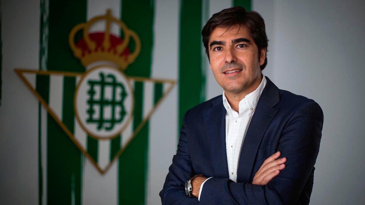 Ángel Haro, exultante y ambicioso: "Esto se parece más a lo que debe ser el Betis"