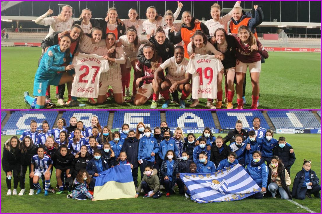 Sevilla FC y Sporting de Huelva ya conocen a sus rivales en los cuartos de final de la Copa de la Reina