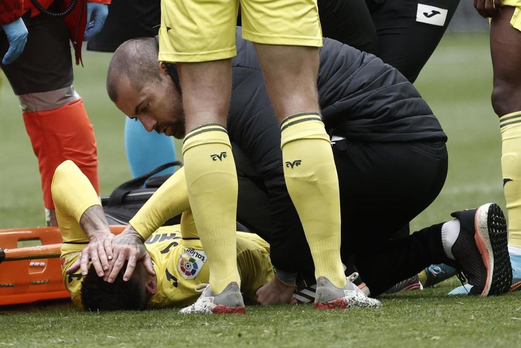 El Villarreal se teme lo peor y asegura que la lesión de Alberto Moreno tiene "un pronóstico negativo"