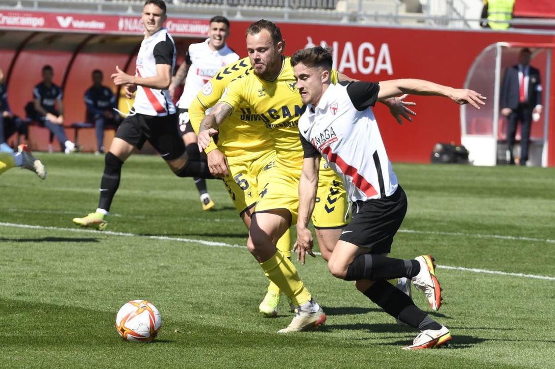 Sevilla Atlético 0-2 UCAM Murcia: La eficacia fue universitaria
