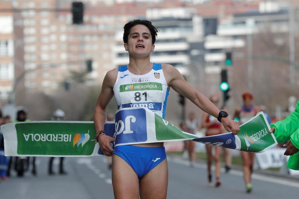 Homologado el récord de Europa de 35 km marcha de María Pérez