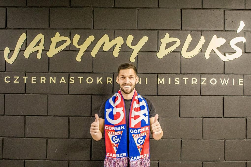 Pacheco firma por el Górnik Zabrze y jugará con Podolski