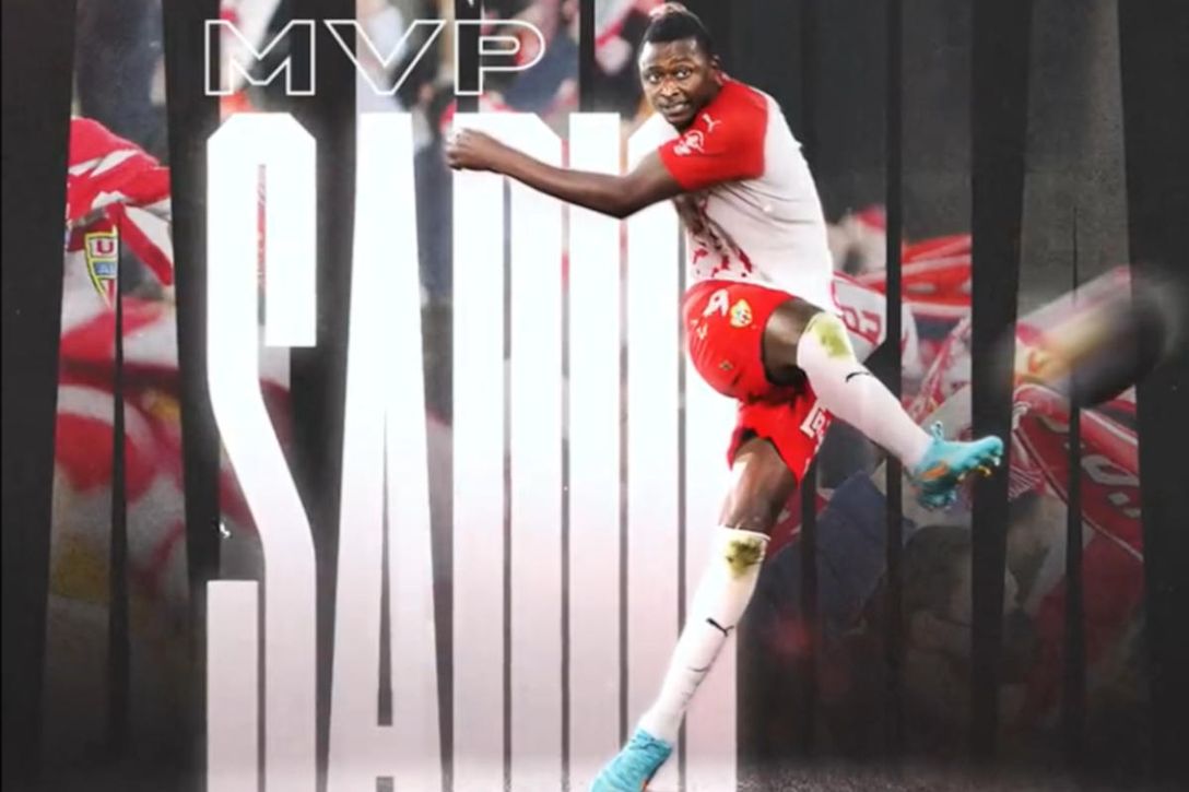 Sadiq se corona como mejor jugador del mes