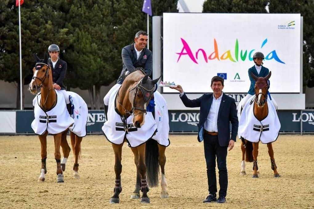 Juan Marín destaca la aportación del Sunshine Tour a la marca Andalucía y al turismo ecuestre