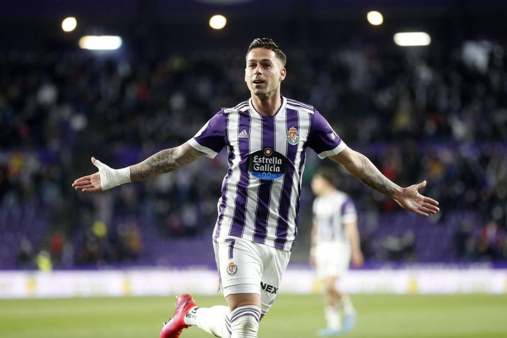 El ex del Betis Sergio León recupera la motivación y luce su mejor nivel en Valladolid después de pasarlo mal
