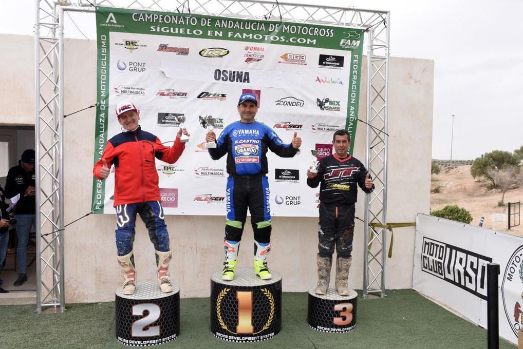 Podio para Orea y Míguez en la segunda cita del Campeonato de Andalucía de Motocross