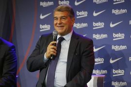 Las polémicas palabras de Laporta sobre la mujer de Will Smith: "Está guapísima; tiene alopecia... Rapadita, pero bien; muy bien"