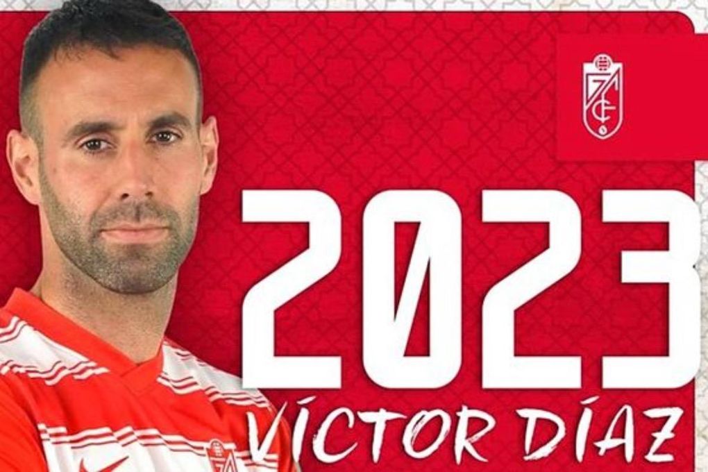 Víctor Díaz, tras su renovación: "Cada futbolista encuentra su sitio en un equipo y yo lo he hecho aquí"