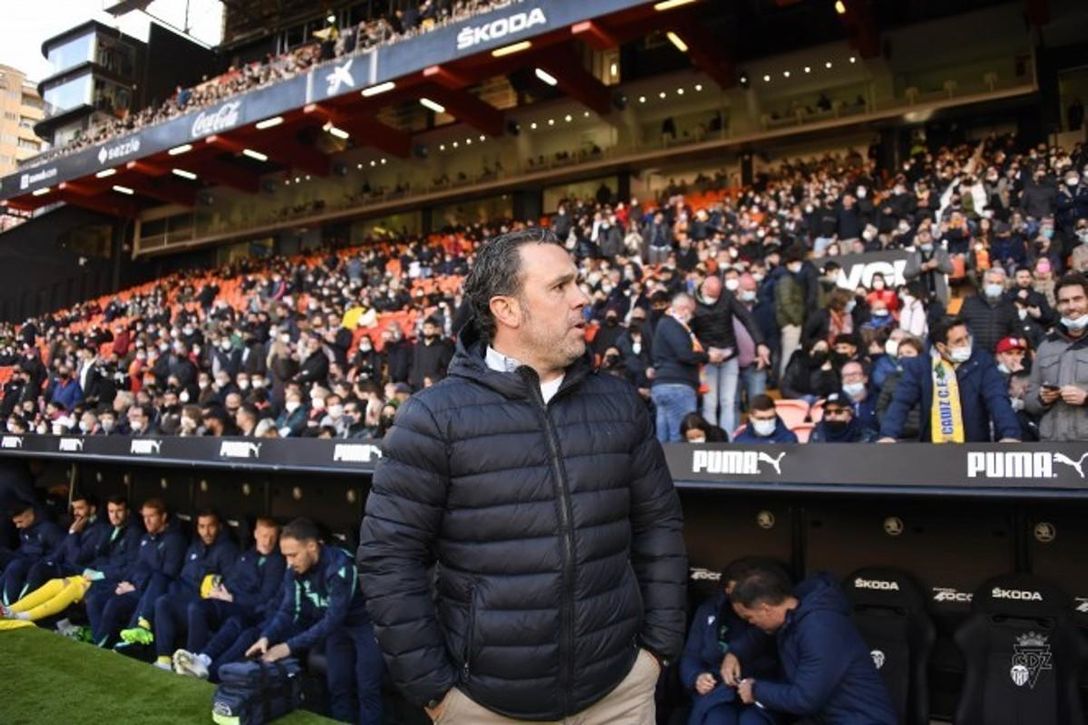 Sergio González valoró el empate del Cádiz en Mestalla