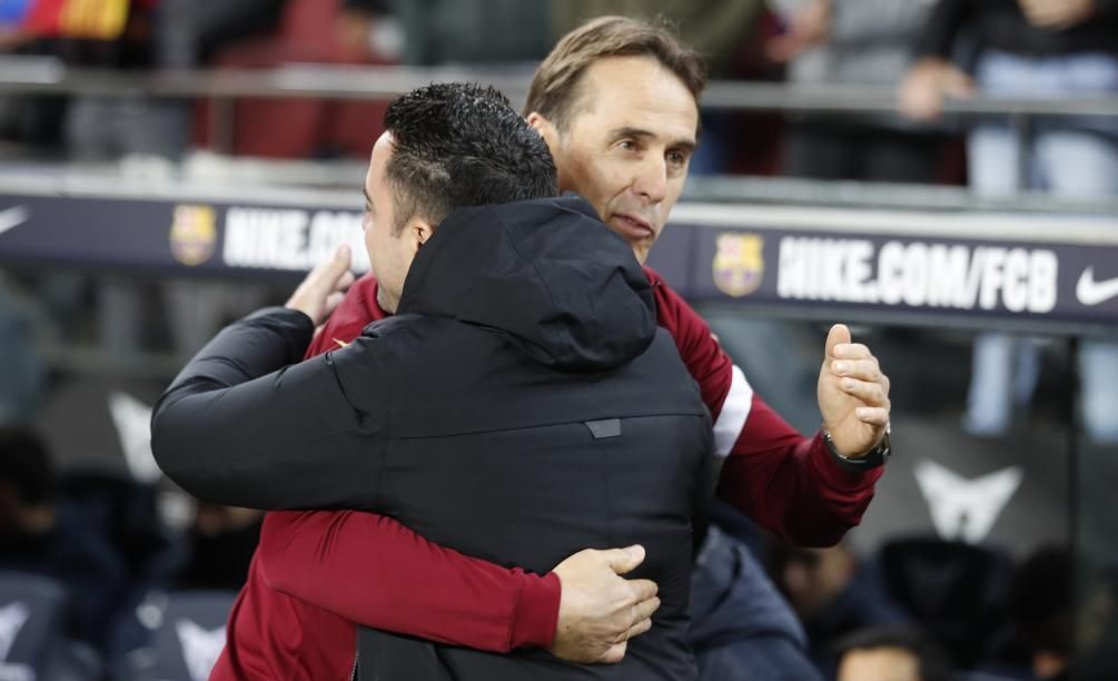 Lopetegui recuerda que este Sevilla lucha "por algo histórico" y deja una píldora para Sánchez Martínez
