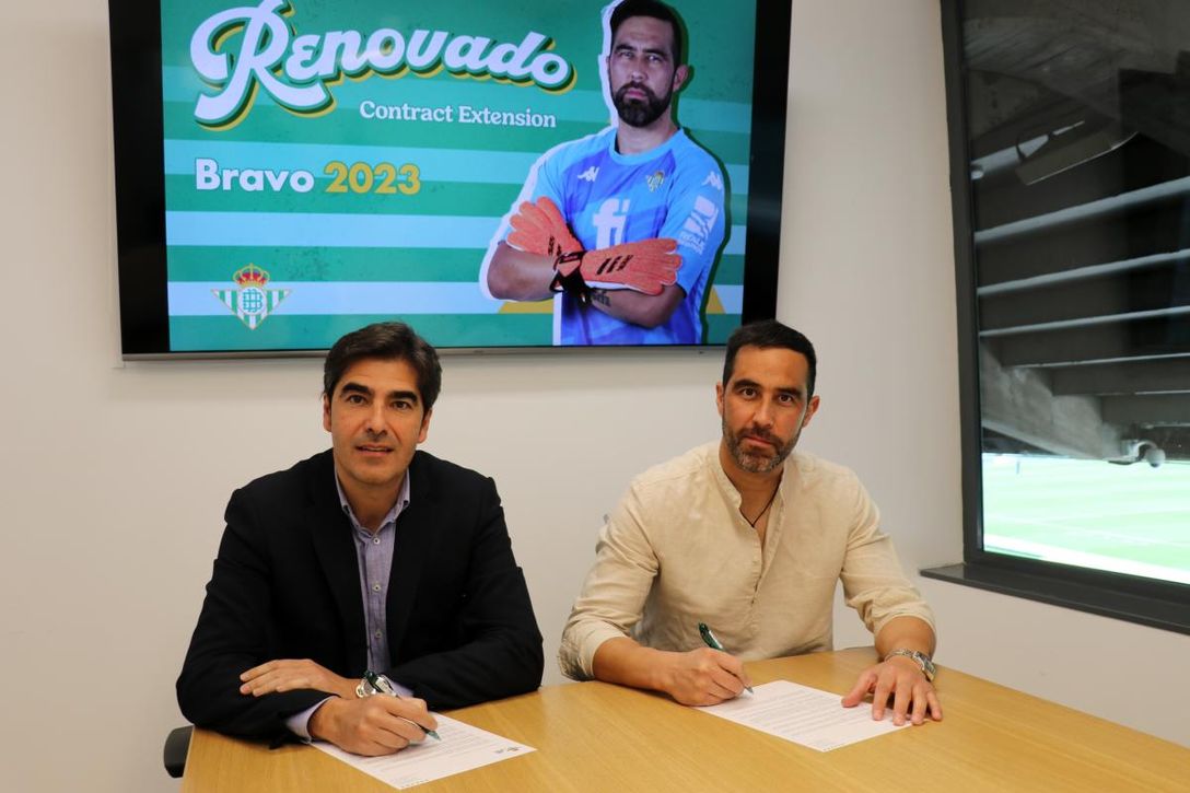 El inexcusable objetivo por el que Claudio Bravo lucha en el Betis: "Pienso en grande"