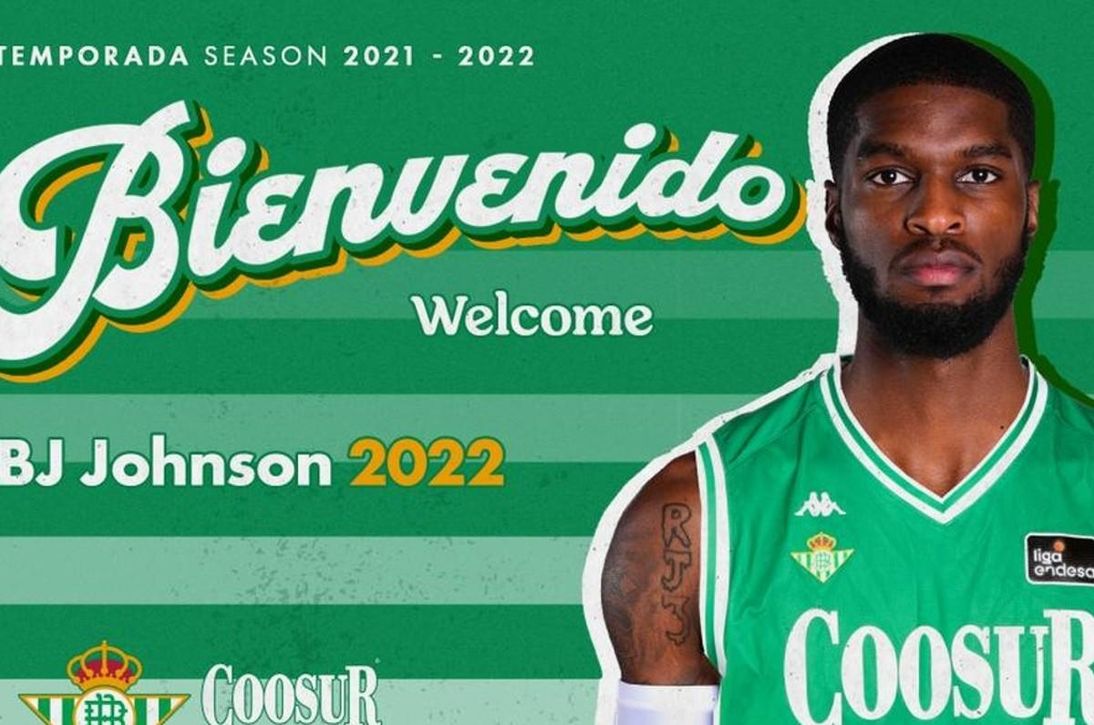 BJ Johnson, de la NBA a salvar al Real Betis