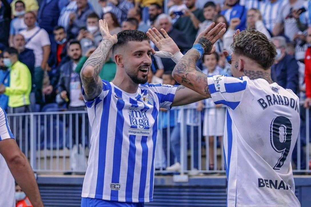Málaga 2-2 Valladolid: Weissman calma la euforia blanquiazul en el debut de Guede