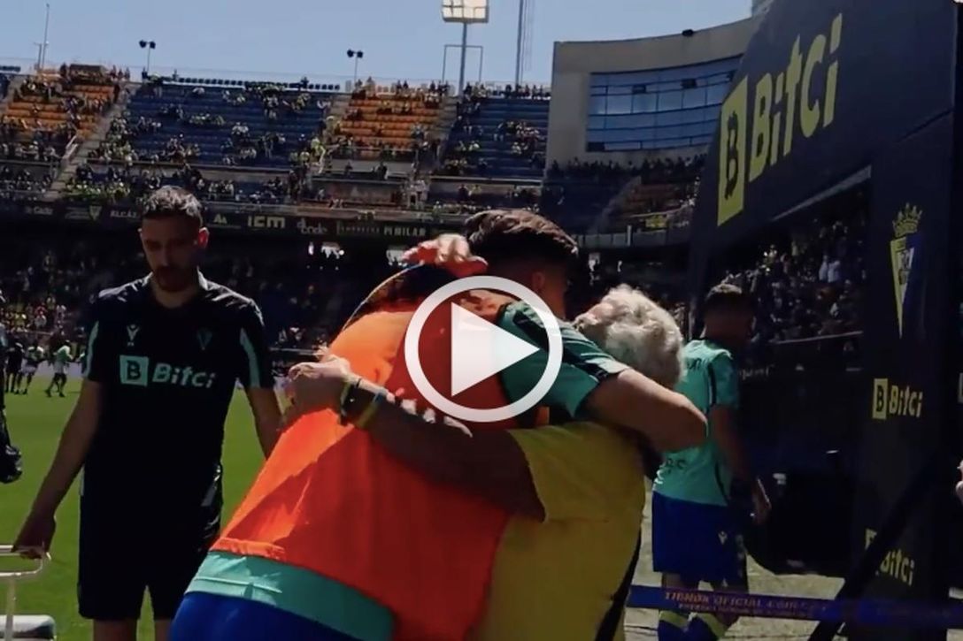 Iván Alejo cumplió su promesa más especial ante el Betis