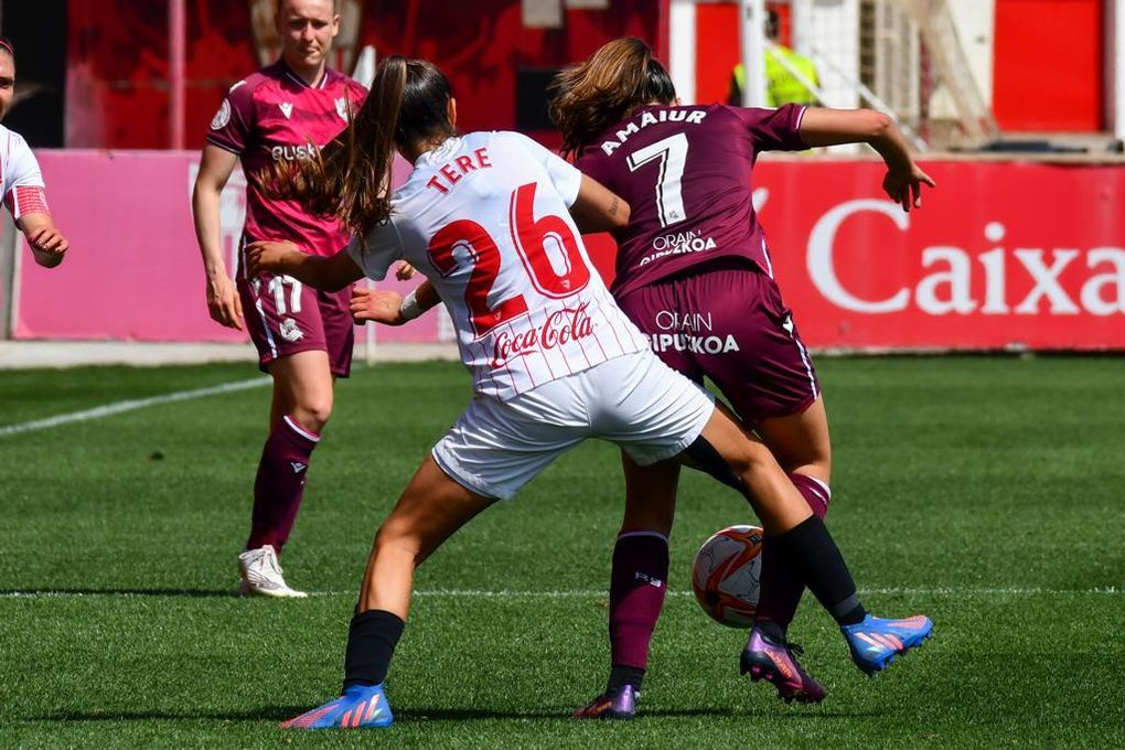 Sevilla FC Femenino 1-2 Real Sociedad: Fiel al 'Nunca se rinde' pese a que la Diosa Fortuna le era esquiva