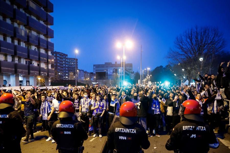 Puestos en libertad los dos detenidos en San Sebastián por las agresiones a aficionados del Betis