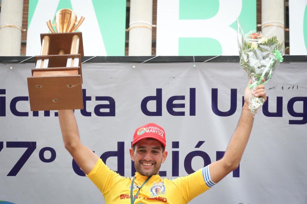 Agustín Alonso se corona en la Vuelta Ciclista a Uruguay