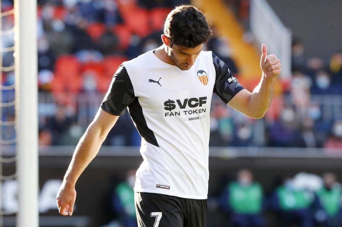 Así mima el Valencia a Guedes para que esté en la final de Copa contra el Betis