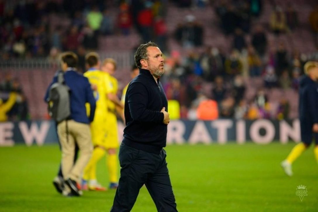 Sergio González valoró la victoria del Cádiz en el Camp Nou