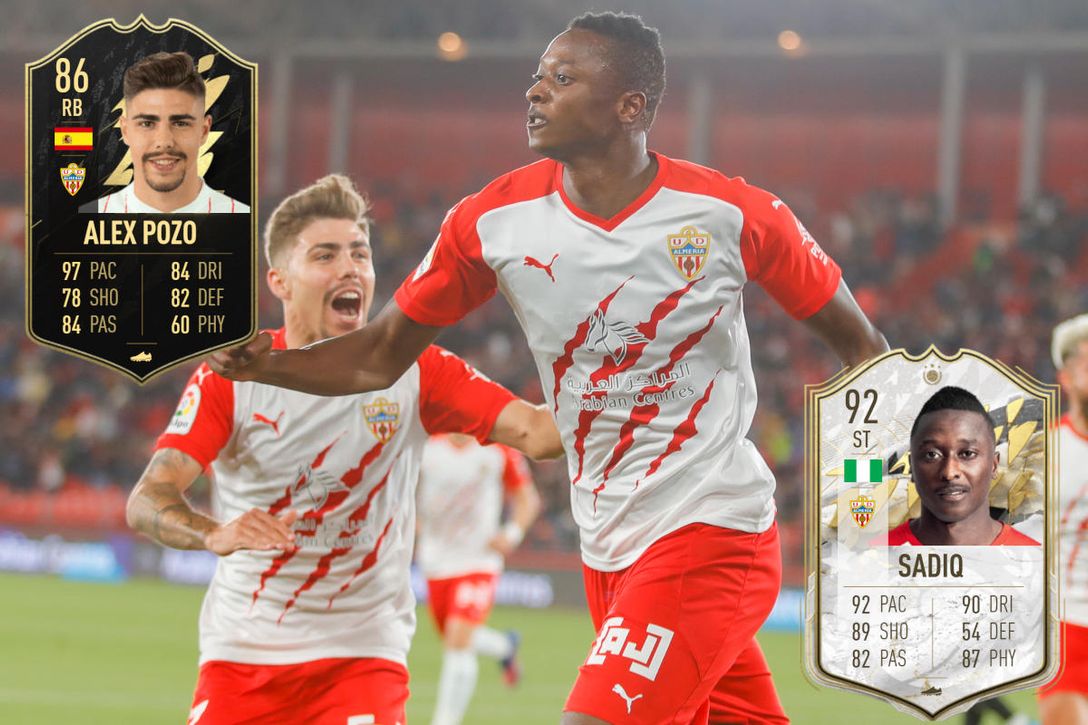 El pique en el vestuario del Almería por las medias en el FIFA: "Hay gente con más velocidad que yo y son unas grúas"