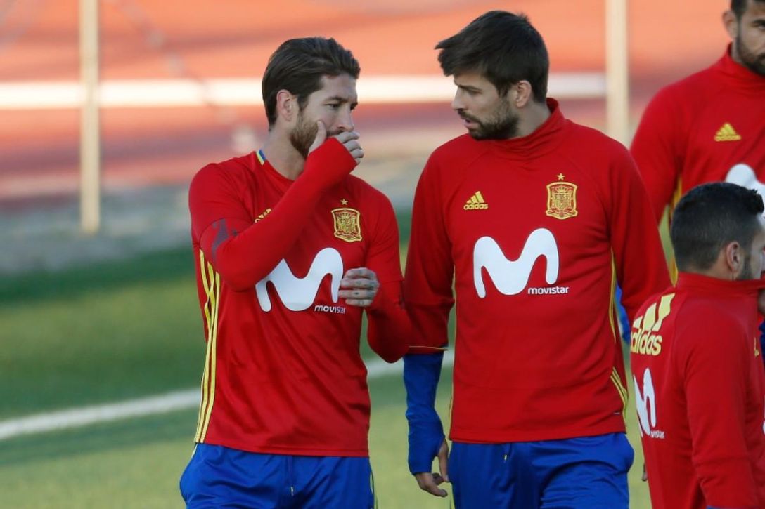 Piqué pidió a Rubiales mantener "confidencial" un audio comprometido de Sergio Ramos