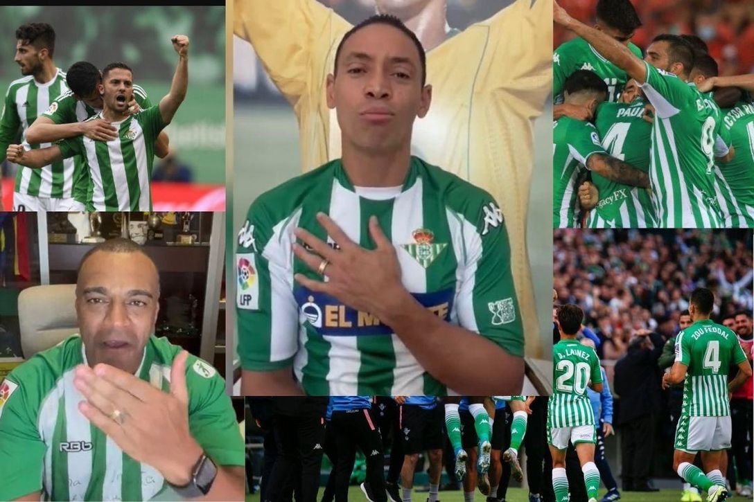 Ceballos, Durmisi, Feddal, Denilson, Oliveira... los béticos también se vuelcan desde la distancia