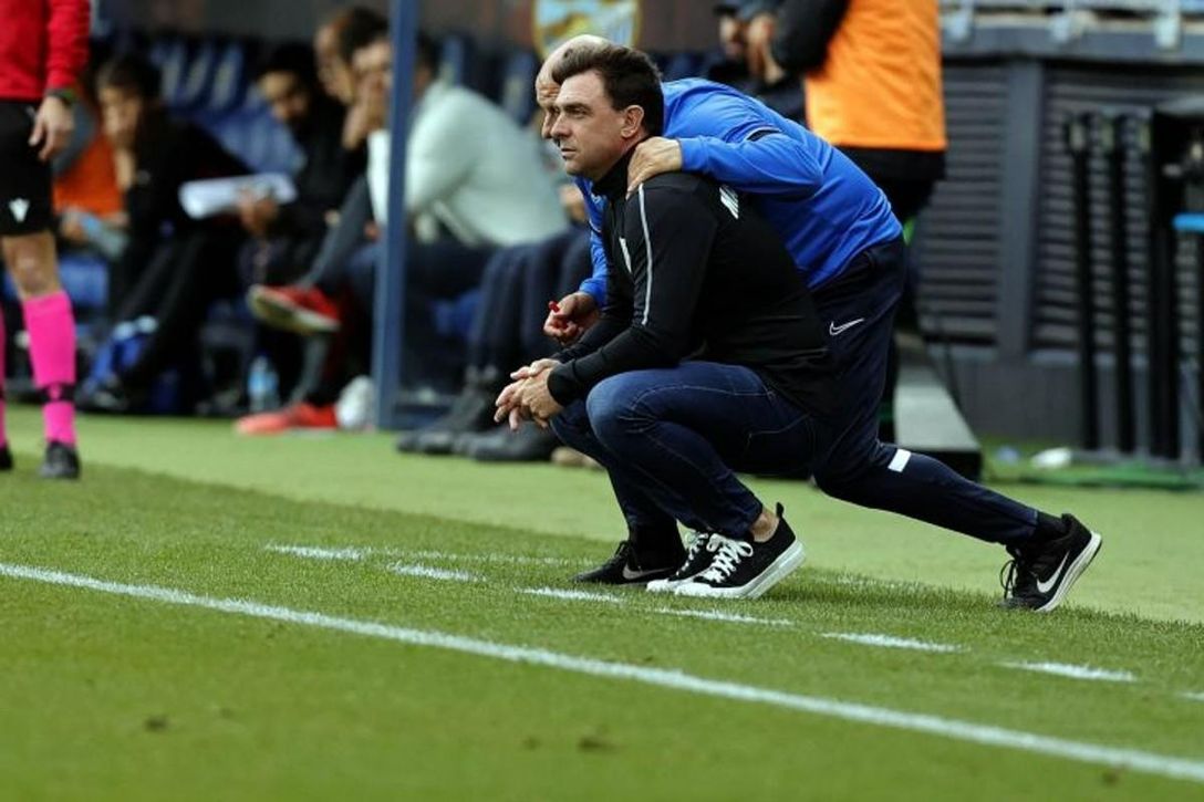 Pablo Guede, enamorado de La Rosaleda: "Este es el Málaga de toda la vida"