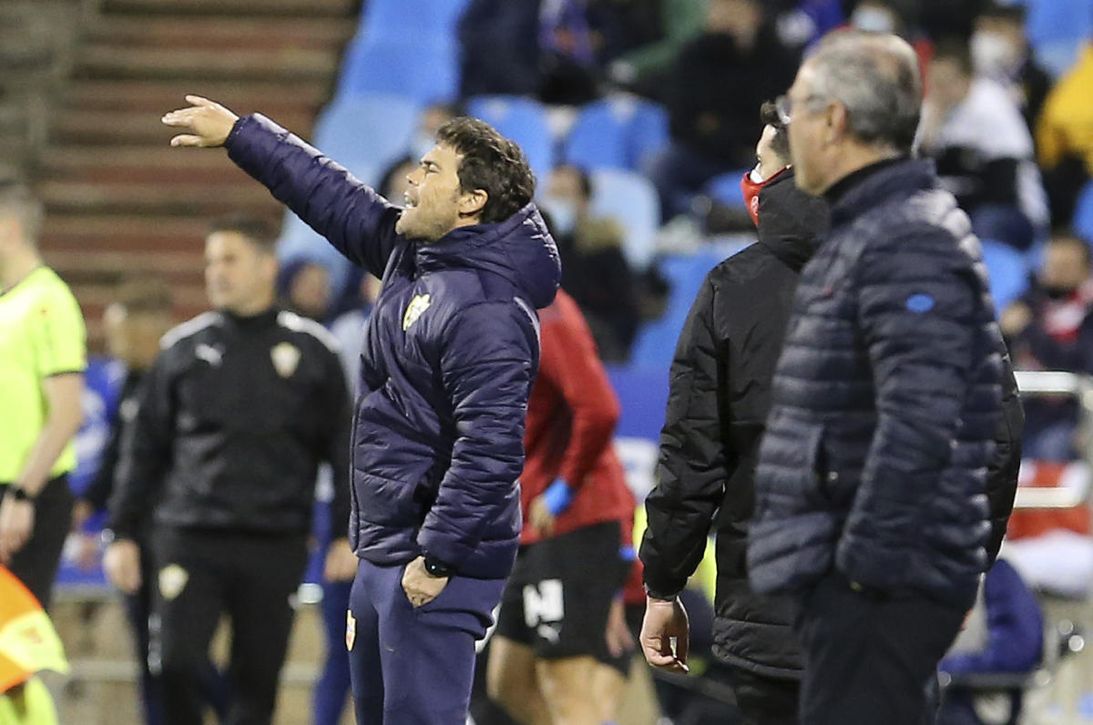 Rubi manda un aviso al vestuario del Almería