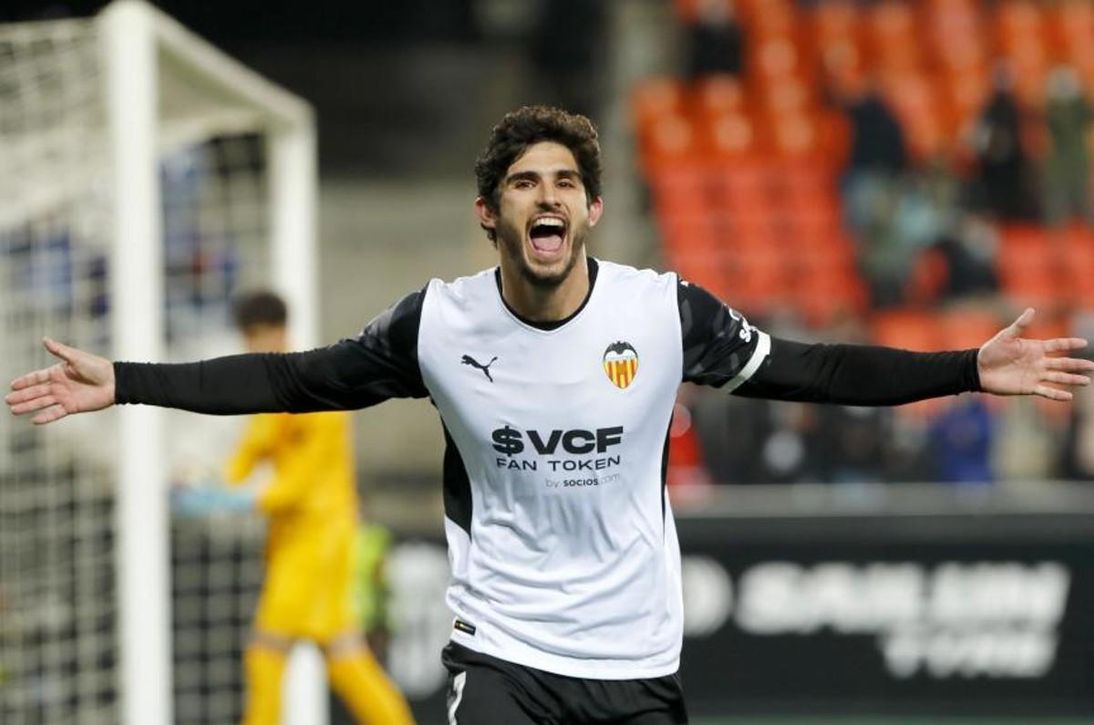 Gonçalo Guedes, en Sevilla