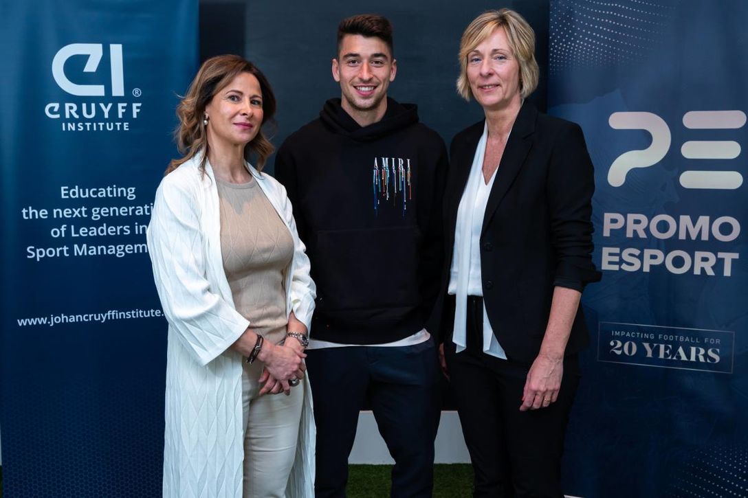 Marc Roca valora la importancia de "tener un plan B" tras el acuerdo de colaboración entre Promoesport y el Johan Cruyff Institute