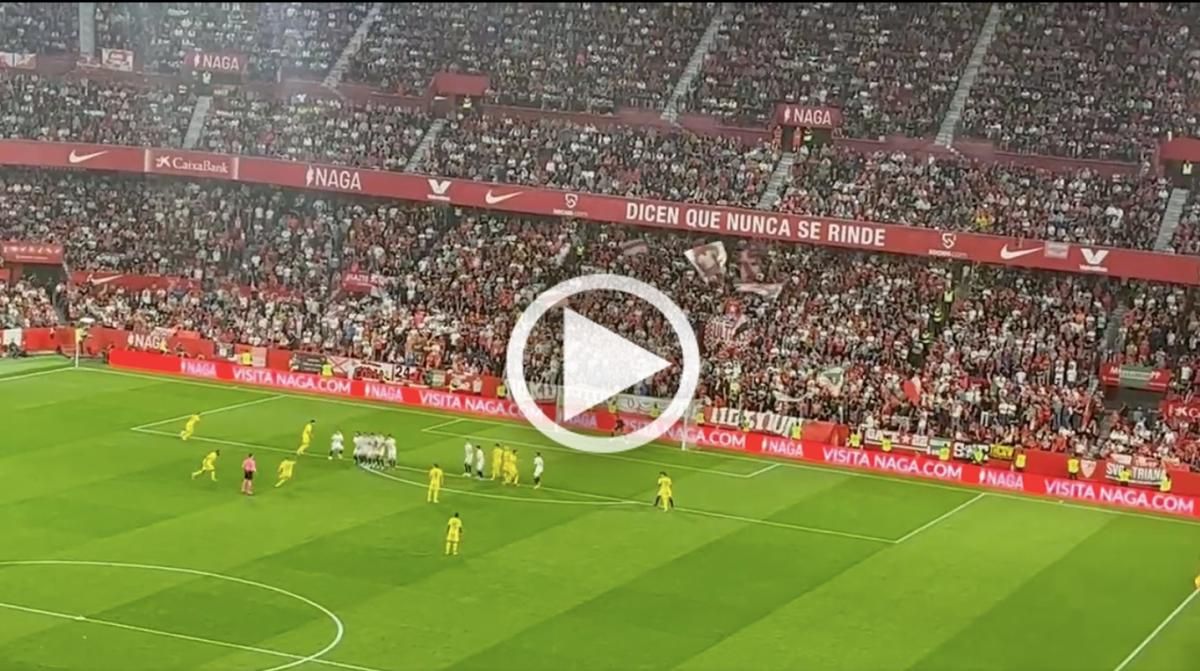 (Vídeo) Así se vivió desde la grada el golazo de Lucas Pérez
