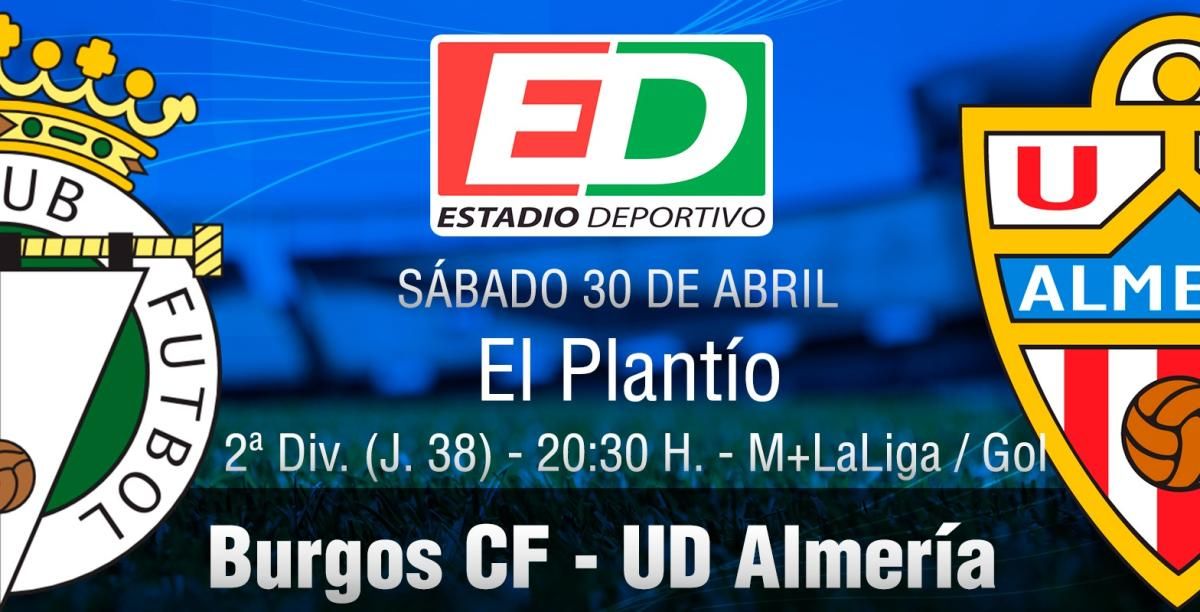 Burgos CF - UD Almería: el fortín de El Plantío, nuevo escollo en el asalto al ascenso