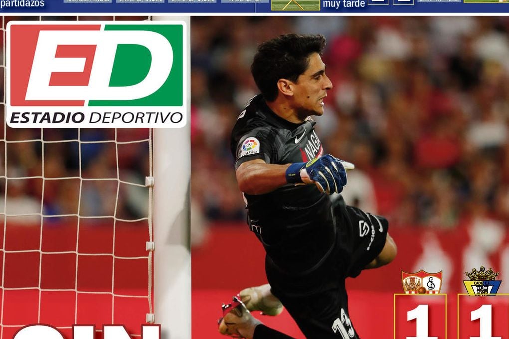 La portada de ESTADIO Deportivo para el sábado, 30 de abril