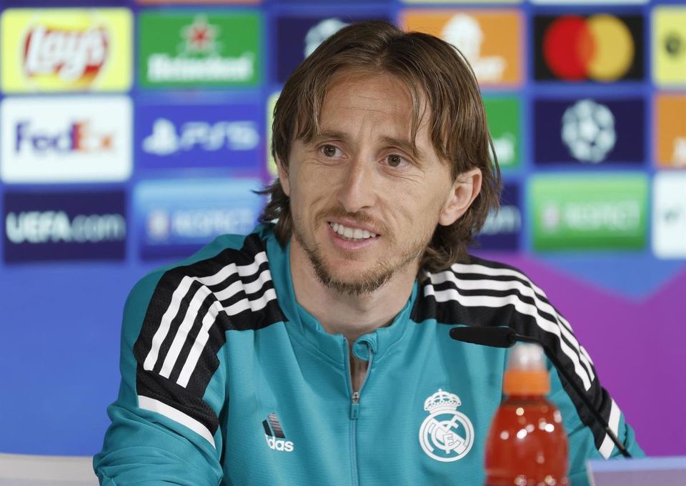 Modric: "Es el partido más importante de la temporada"