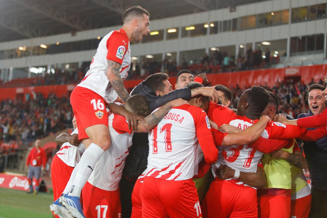 Las cuentas del ascenso matemático para la UD Almería