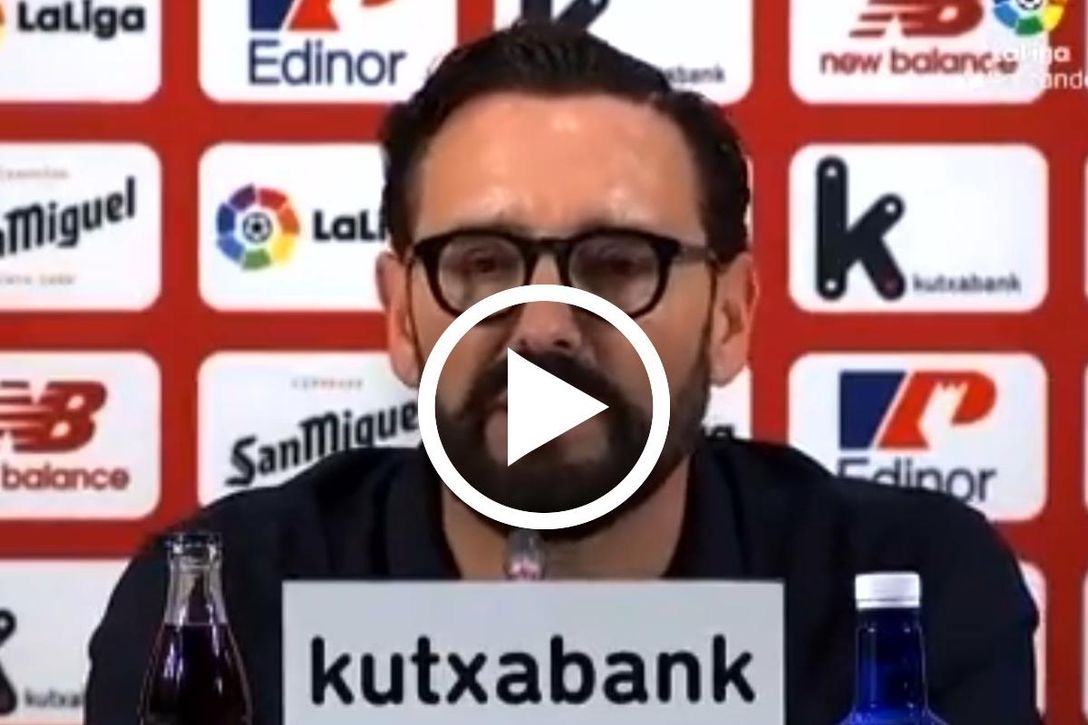 El duro pique de José Bordalás con dos periodistas en Bilbao