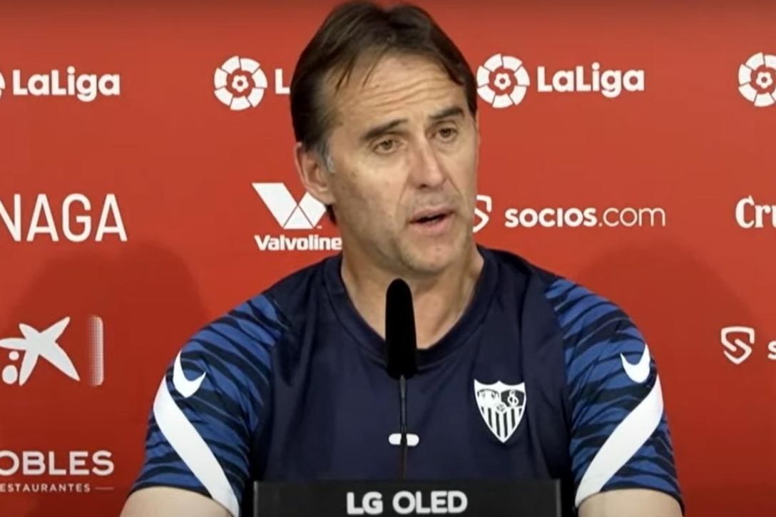 Lopetegui analiza el mal momento del Sevilla, la situacion de Ocampos o el futuro de Martial