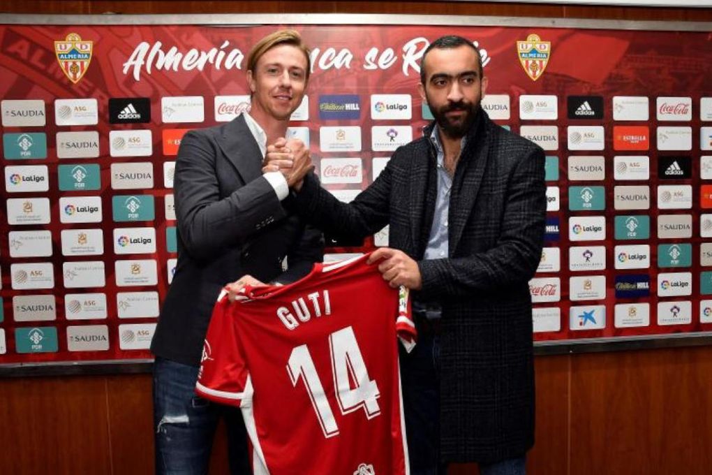 El gran fichaje de Guti para un Almería de Primera