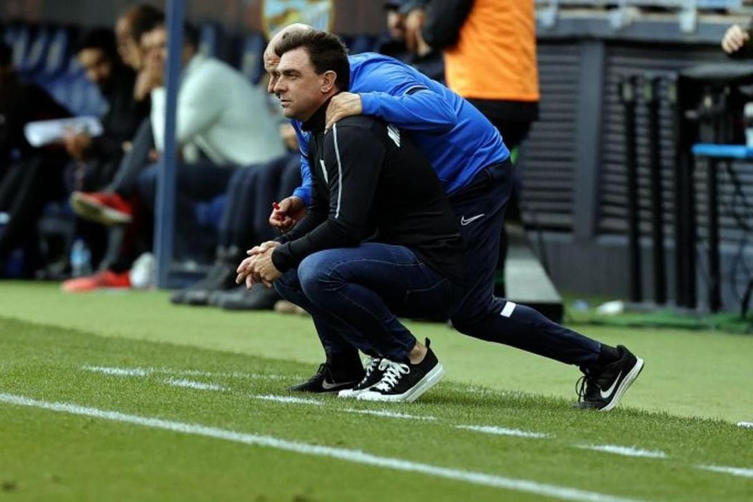 El Málaga, a tres bandas