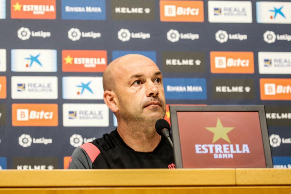 Luis Blanco: "Los jugadores me han mostrado su voluntad de ir a ganar el partido"