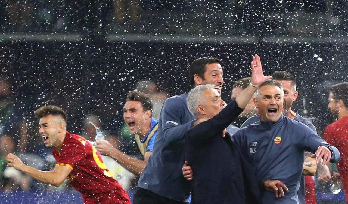1-0. El Roma y Mourinho se llevan la primera Liga Conferencia