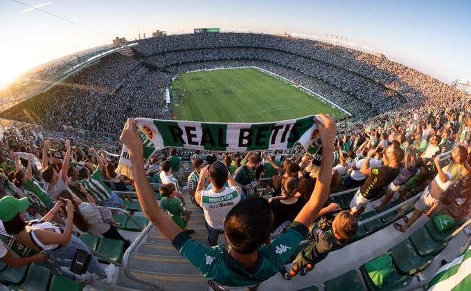 La 'marca Betis', impulsada por la afición más valorada, es la que más crece de LaLiga y la octava del mundo