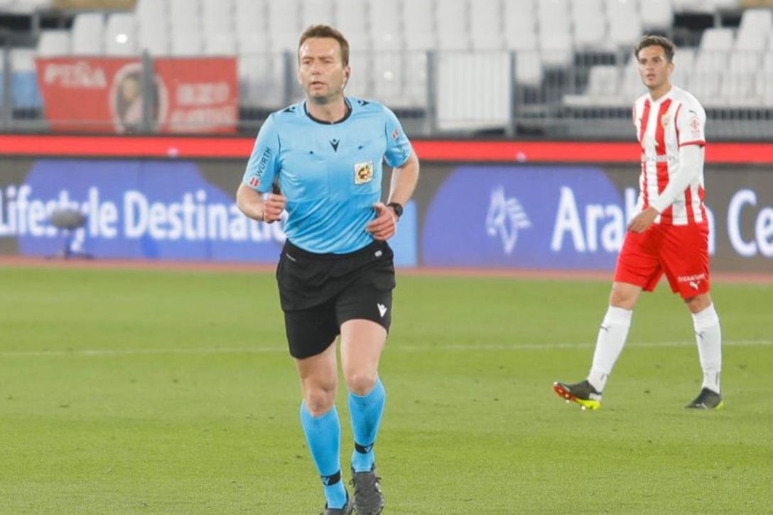 Los clamorosos errores arbitrales que ha sufrido el Almería contra el Leganés