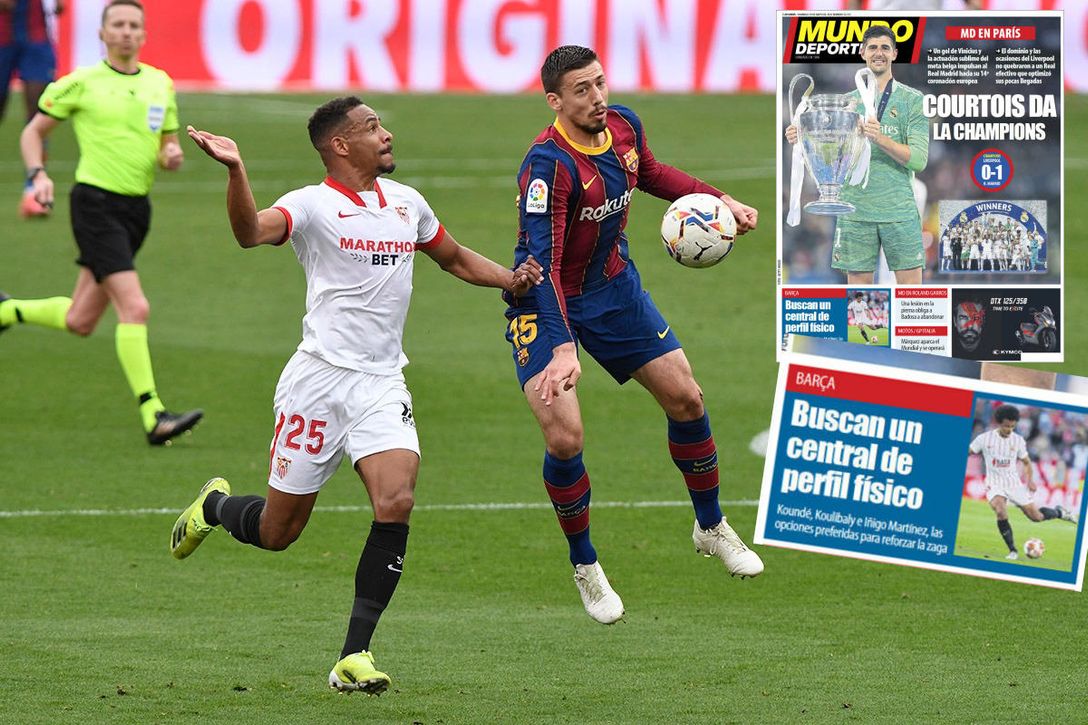 Lenglet acepta salir cedido del Barça y Xavi sigue soñando con Koundé