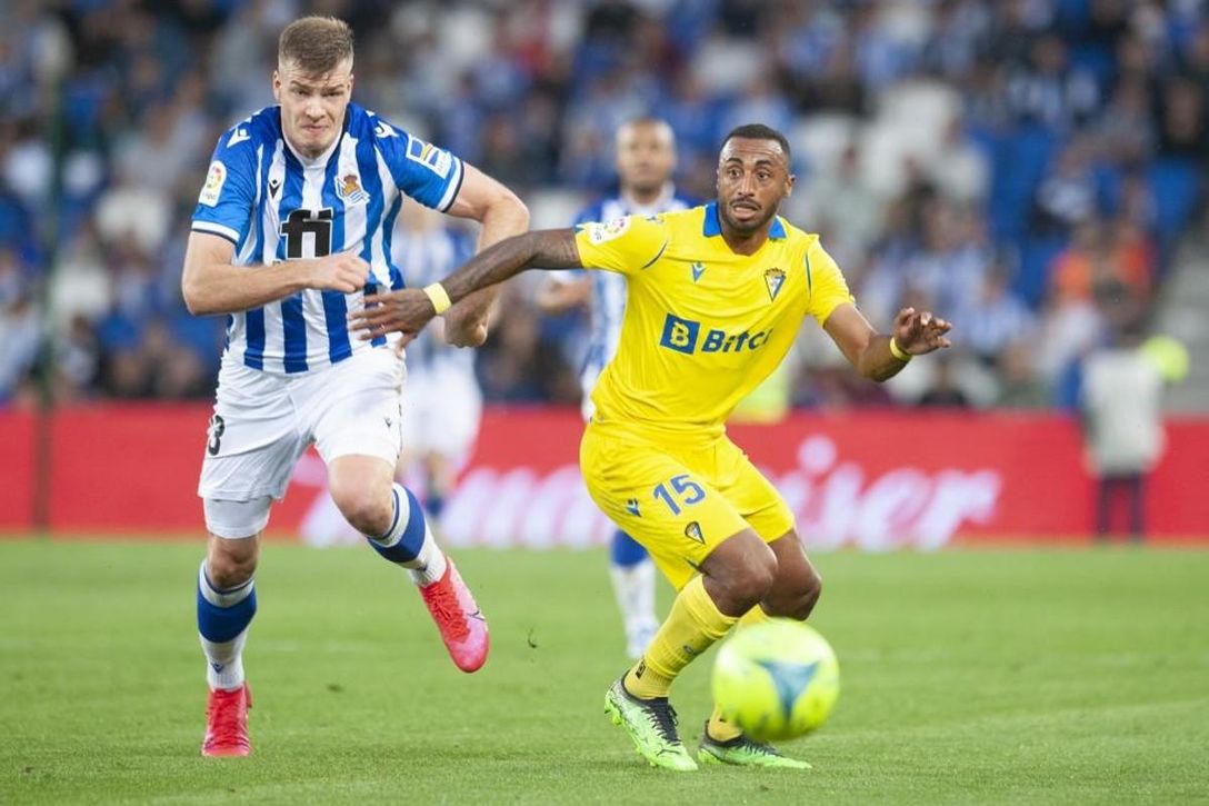 Alexander Sorloth, el último delantero relacionado con el Cádiz